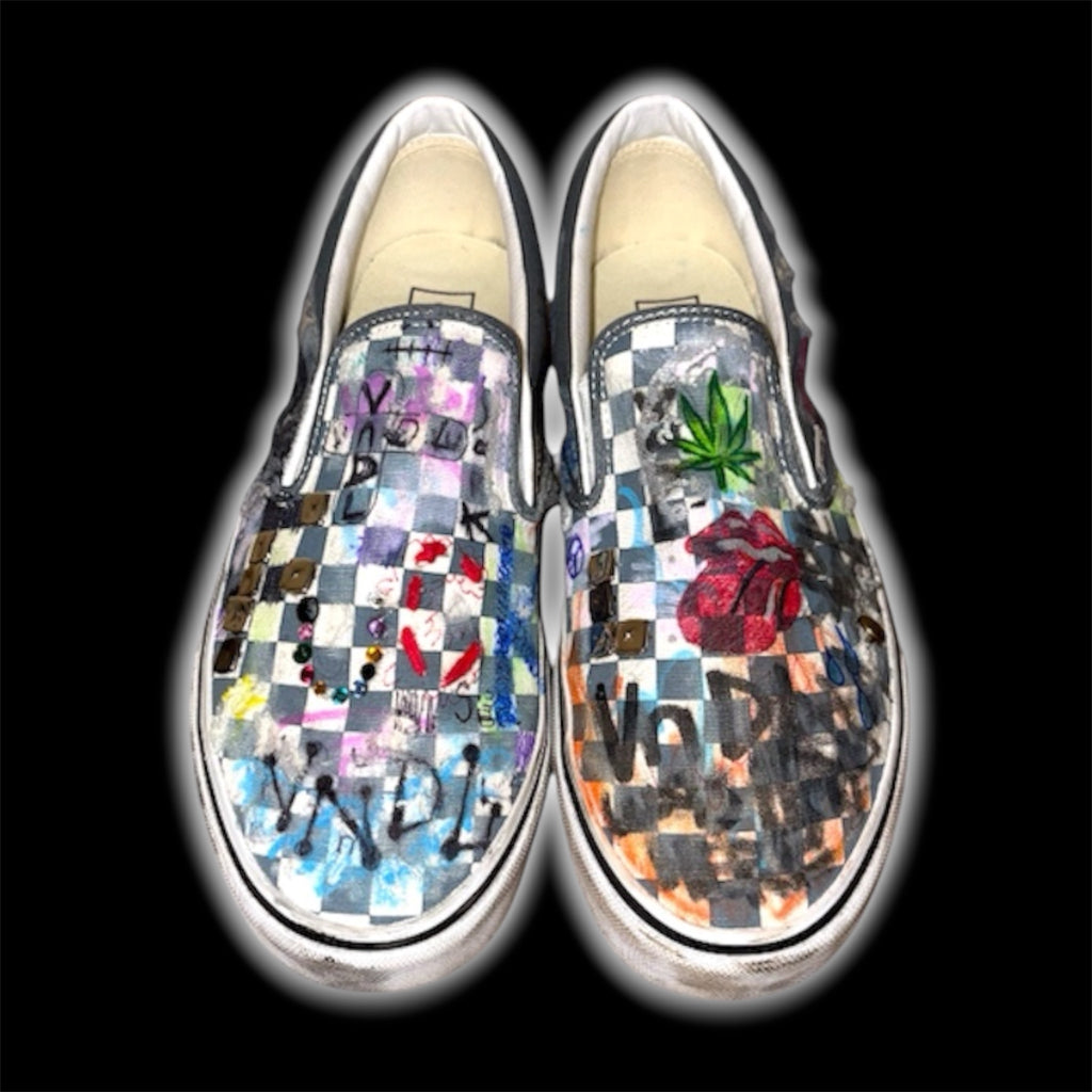 ON THE ROAD SLIP ON VANS