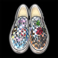 ON THE ROAD SLIP ON VANS