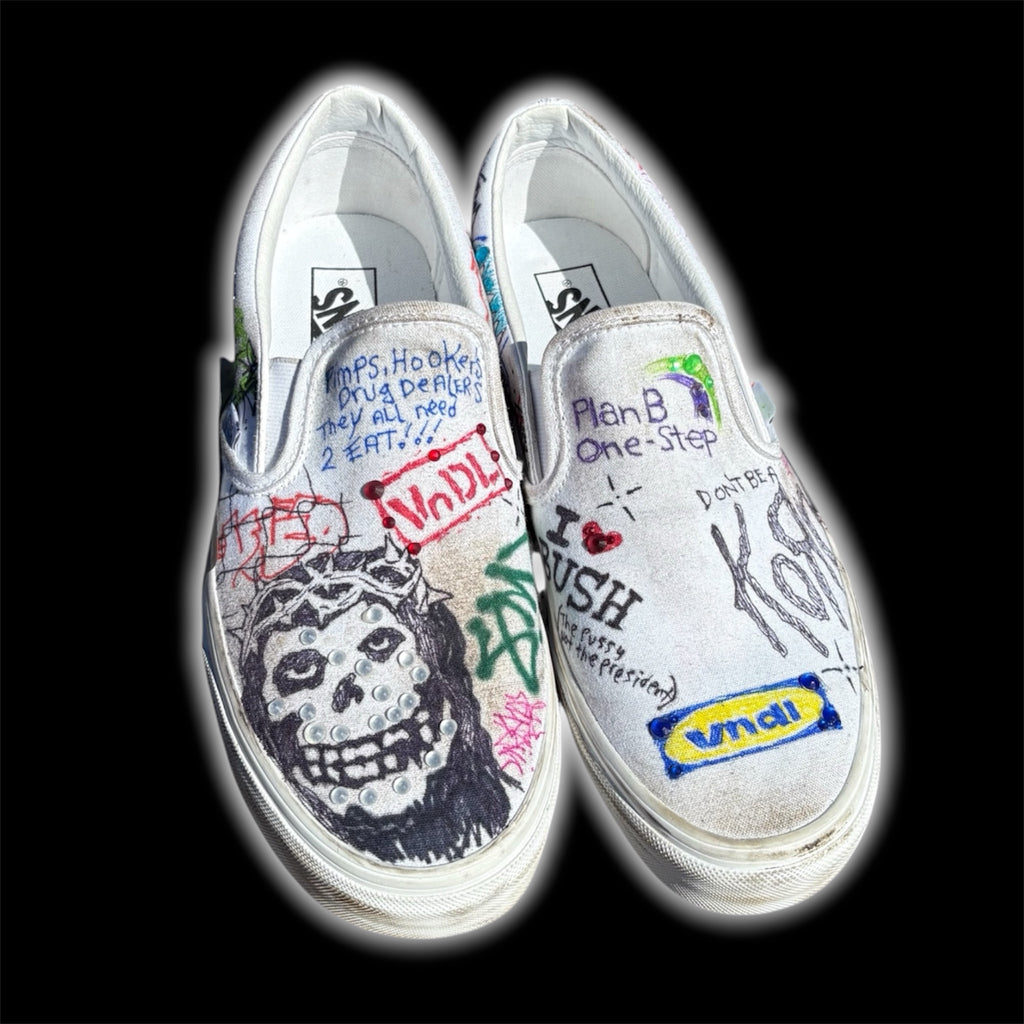 ART JUNKIE SLIP ONS