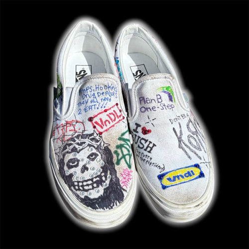 ART JUNKIE SLIP ONS